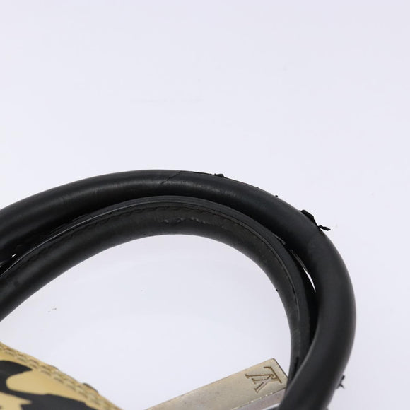 LOUIS VUITTON Monogram graffiti Armahorizontal Hand Bag Black M92175 Auth 139384