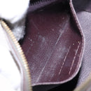 LOUIS VUITTON Monogram Vernis Pochette Cosmetic PM Amarante M91495 Auth 139388-11