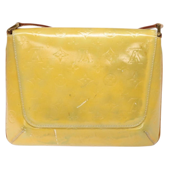 LOUIS VUITTON Monogram Vernis Thompson Street Bag Gris M91008 LV Auth 139390