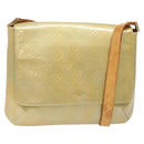 LOUIS VUITTON Monogram Vernis Thompson Street Bag Gris M91008 LV Auth 139391-1