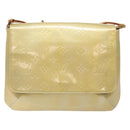 LOUIS VUITTON Monogram Vernis Thompson Street Bag Gris M91008 LV Auth 139391-13