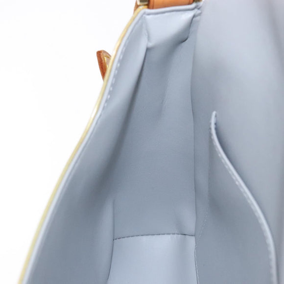 LOUIS VUITTON Monogram Vernis Thompson Street Bag Gris M91008 LV Auth 139391