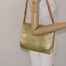 LOUIS VUITTON Monogram Vernis Thompson Street Bag Gris M91008 LV Auth 139391-24