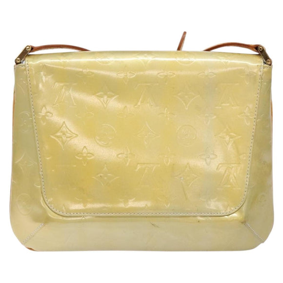 LOUIS VUITTON Monogram Vernis Thompson Street Bag Gris M91008 LV Auth 139391