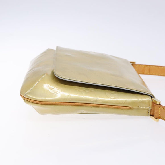 LOUIS VUITTON Monogram Vernis Thompson Street Bag Gris M91008 LV Auth 139391