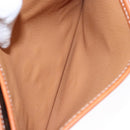 CELINE Macadam Canvas Shoulder Bag PVC Leather Brown Gold Auth 139393-24