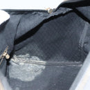 FENDI Zucca Canvas Hand Bag PVC Black Brown Auth 139395-20