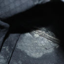 FENDI Zucca Canvas Hand Bag PVC Black Brown Auth 139395-12