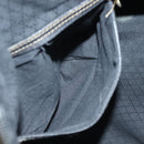 FENDI Zucca Canvas Hand Bag PVC Black Brown Auth 139395-22