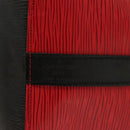 LOUIS VUITTON Epi Petit Noe Shoulder Bag Bicolor Black Red M44017 LV Auth 139399-17
