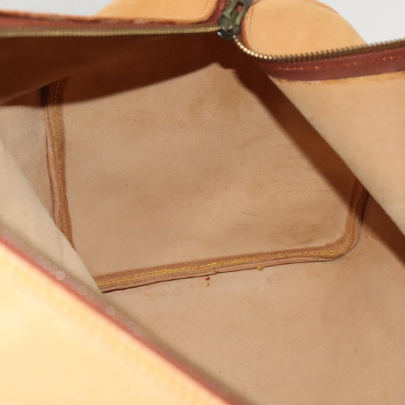 LOUIS VUITTON Nomad Keepall 50 Boston Bag Vintage Beige M85391 LV Auth 139402