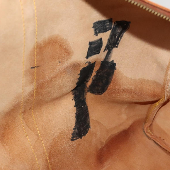 LOUIS VUITTON Nomad Keepall 50 Boston Bag Vintage Beige M85391 LV Auth 139402