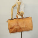 LOUIS VUITTON Nomad Keepall 50 Boston Bag Vintage Beige M85391 LV Auth 139402-22