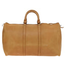 LOUIS VUITTON Nomad Keepall 50 Boston Bag Vintage Beige M85391 LV Auth 139402-2