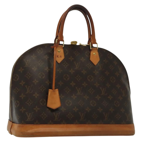 LOUIS VUITTON Monogram Alma GM Hand Bag M53150 LV Auth 139403