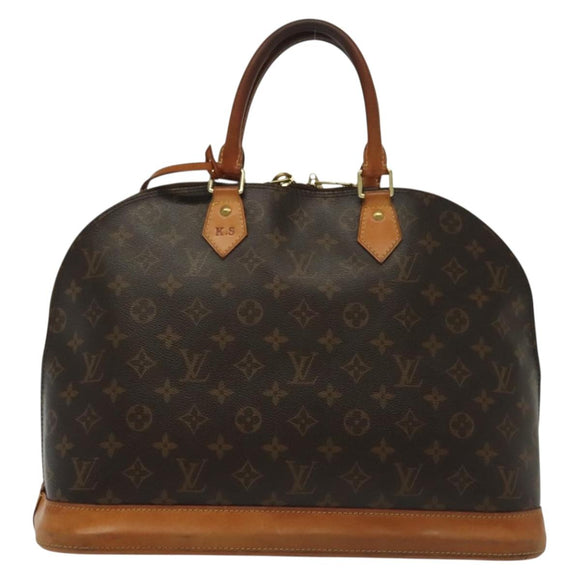 LOUIS VUITTON Monogram Alma GM Hand Bag M53150 LV Auth 139403