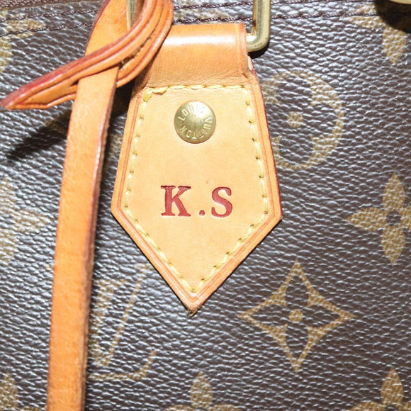 LOUIS VUITTON Monogram Alma GM Hand Bag M53150 LV Auth 139403