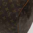 LOUIS VUITTON Monogram Keepall 55 Boston Bag M41424 LV Auth 139406-15