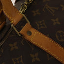 LOUIS VUITTON Monogram Keepall 55 Boston Bag M41424 LV Auth 139406-17