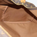 LOUIS VUITTON Monogram Keepall 55 Boston Bag M41424 LV Auth 139406-20