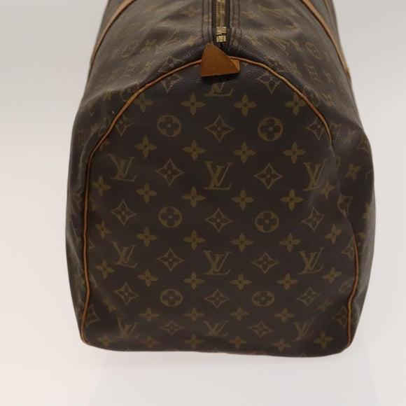 LOUIS VUITTON Monogram Keepall 55 Boston Bag M41424 LV Auth 139406