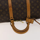 LOUIS VUITTON Monogram Keepall 55 Boston Bag M41424 LV Auth 139406-7