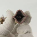 FENDI Zucchino Canvas Hand Bag Silver Gold Auth 139411-10