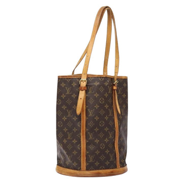 LOUIS VUITTON Monogram Bucket GM Shoulder Bag M42236 LV Auth 139420