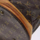 LOUIS VUITTON Monogram Bucket GM Shoulder Bag M42236 LV Auth 139420-16
