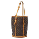 LOUIS VUITTON Monogram Bucket GM Shoulder Bag M42236 LV Auth 139420-13