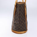 LOUIS VUITTON Monogram Bucket GM Shoulder Bag M42236 LV Auth 139420-4