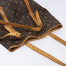 LOUIS VUITTON Monogram Bucket GM Shoulder Bag M42236 LV Auth 139420-6
