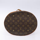 LOUIS VUITTON Monogram Bucket GM Shoulder Bag M42236 LV Auth 139420-5