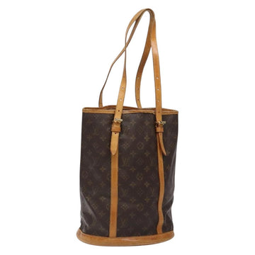 LOUIS VUITTON Monogram Bucket GM Shoulder Bag M42236 LV Auth 139423