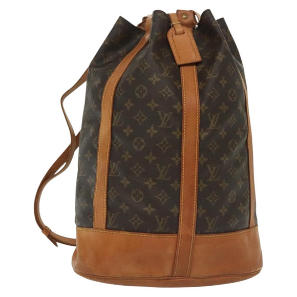 LOUIS VUITTON Monogram Randonnee GM Shoulder Bag M42244 LV Auth 139425
