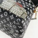 LOUIS VUITTON Catgram Alma Soup Hand Bag Black M44403 LV Auth 139431SM-20