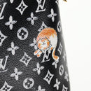 LOUIS VUITTON Catgram Alma Soup Hand Bag Black M44403 LV Auth 139431SM-21