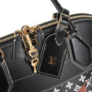 LOUIS VUITTON Catgram Alma Soup Hand Bag Black M44403 LV Auth 139431SM-10