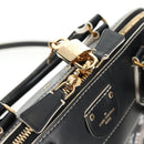 LOUIS VUITTON Catgram Alma Soup Hand Bag Black M44403 LV Auth 139431SM-26