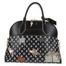 LOUIS VUITTON Catgram Alma Soup Hand Bag Black M44403 LV Auth 139431SM-3