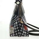 LOUIS VUITTON Catgram Alma Soup Hand Bag Black M44403 LV Auth 139431SM-5