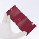 LOUIS VUITTON Monogram Etui Ektur Earphone case Fuchsia M61476 LV Auth 139432-10