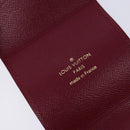 LOUIS VUITTON Monogram Etui Ektur Earphone case Fuchsia M61476 LV Auth 139432-17