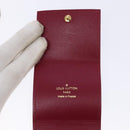 LOUIS VUITTON Monogram Etui Ektur Earphone case Fuchsia M61476 LV Auth 139432-18