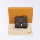 LOUIS VUITTON Monogram Etui Ektur Earphone case Fuchsia M61476 LV Auth 139432-12