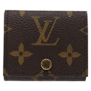 LOUIS VUITTON Monogram Etui Ektur Earphone case Fuchsia M61476 LV Auth 139432-13