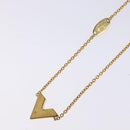 LOUIS VUITTON Essential V Bracelet Gold M61084 LV Auth 139434-14