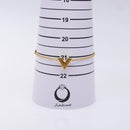LOUIS VUITTON Essential V Bracelet Gold M61084 LV Auth 139434-12