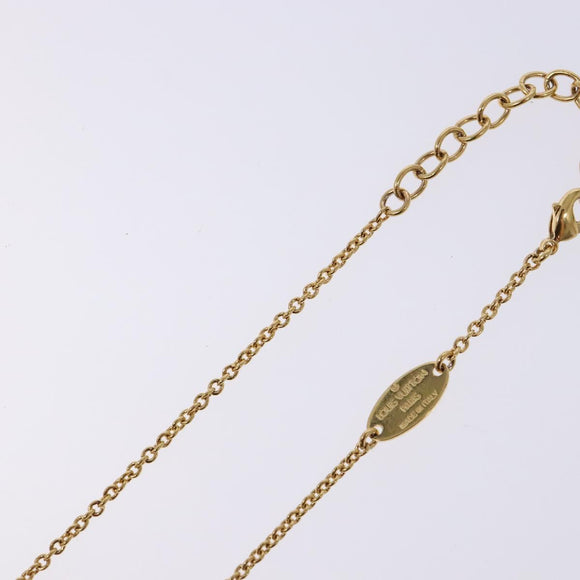 LOUIS VUITTON Essential V Bracelet Gold M61084 LV Auth 139434