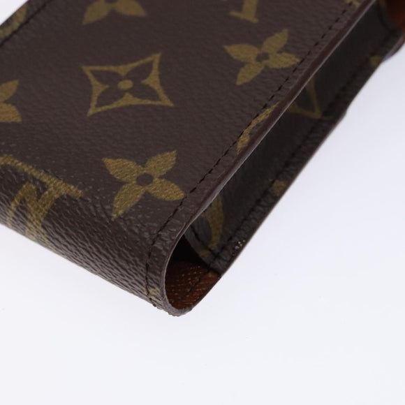 LOUIS VUITTON Monogram Etui cigarette Cigarette Case M63024 LV Auth 139437